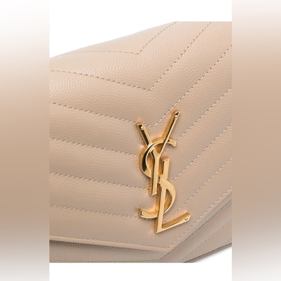 ❌❌SOLD! New Saint Laurent Monogram Cassandre Envelope Large Wallet on Chain - Picture 3 of 4